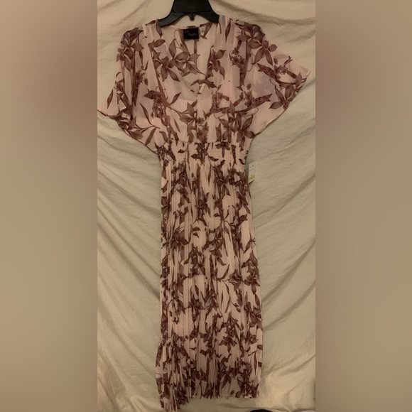 ✨⚡️💥New Taylor Dress Size 4 - (M) Floral Blush/Rose Pink - Picture 3 of 11